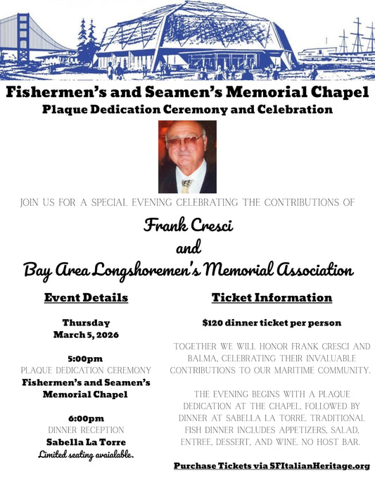 Frank Cresci and Bay Area Longshoremen's Memorial Association