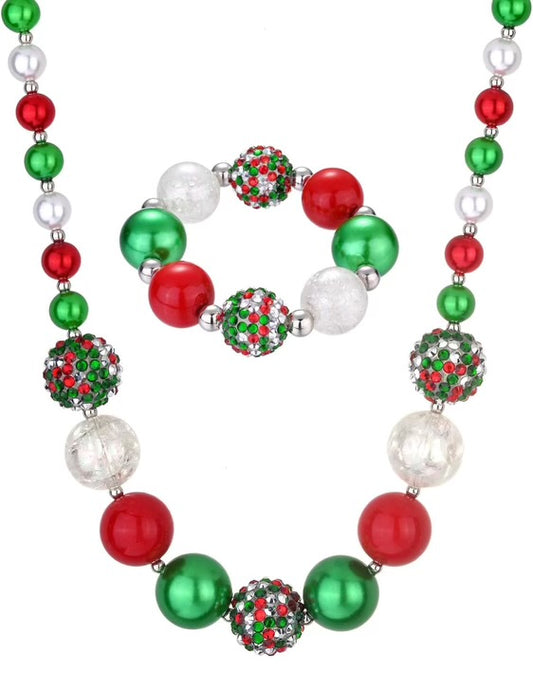 Tricolore Parade Day Necklace & Bracelet