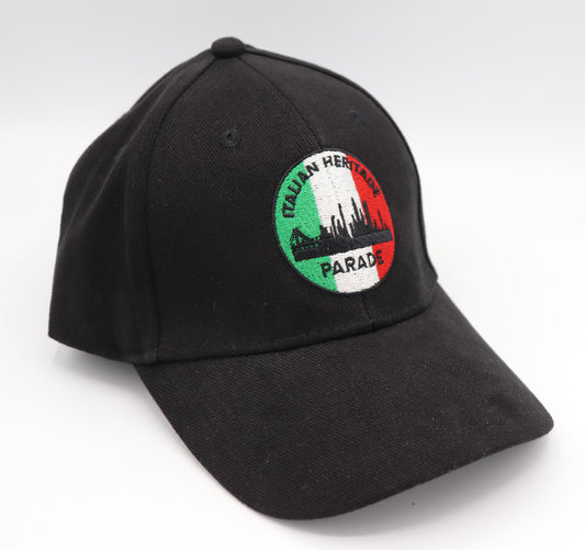 Black SF Italian Heritage Cap